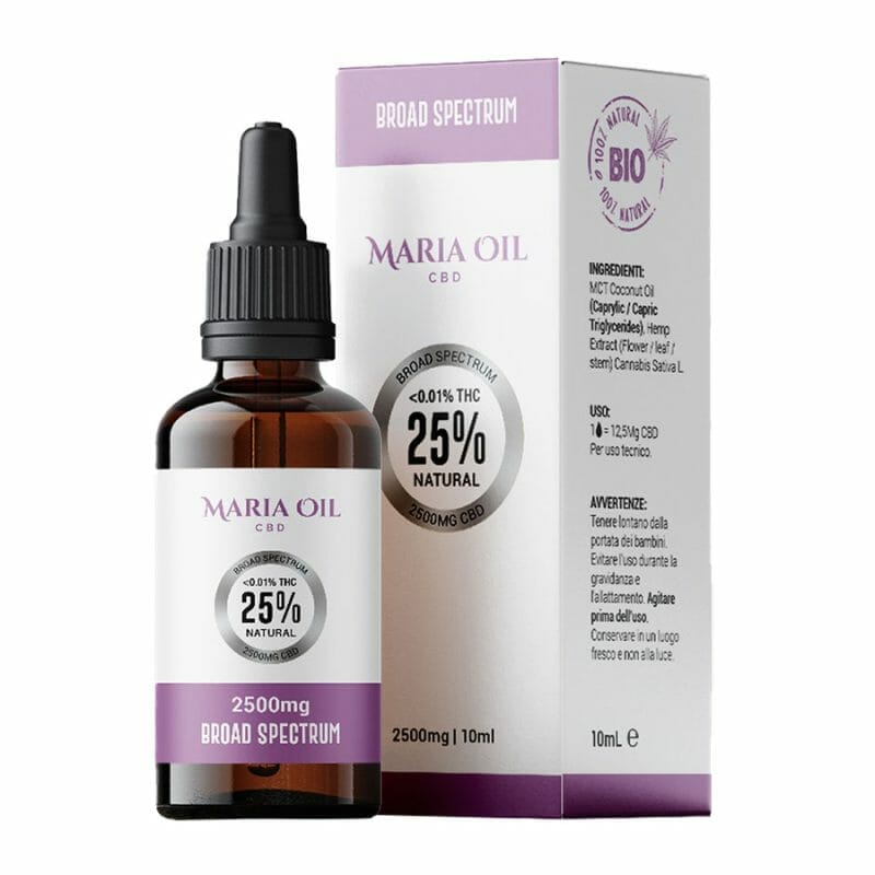 CBD Oil - Broad spectrum 25%_1