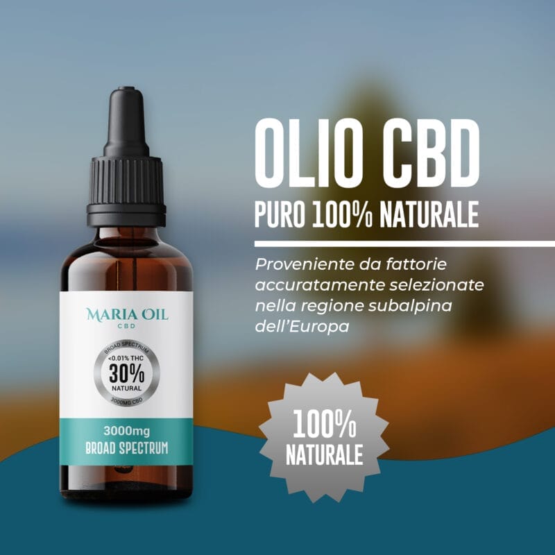 Olio di CBD 30% Broad Spectrum