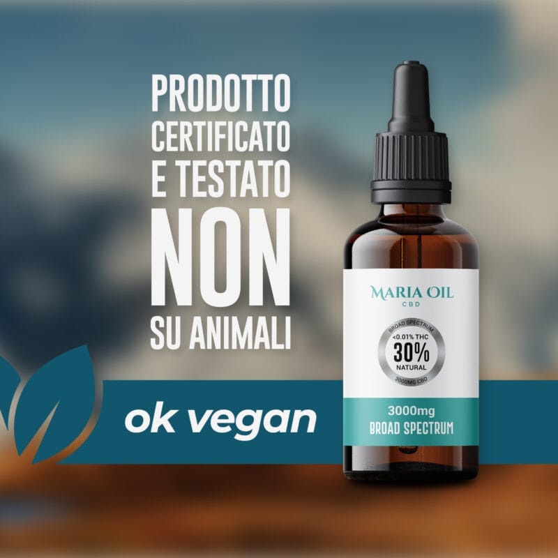 Olio di CBD 30% Broad Spectrum